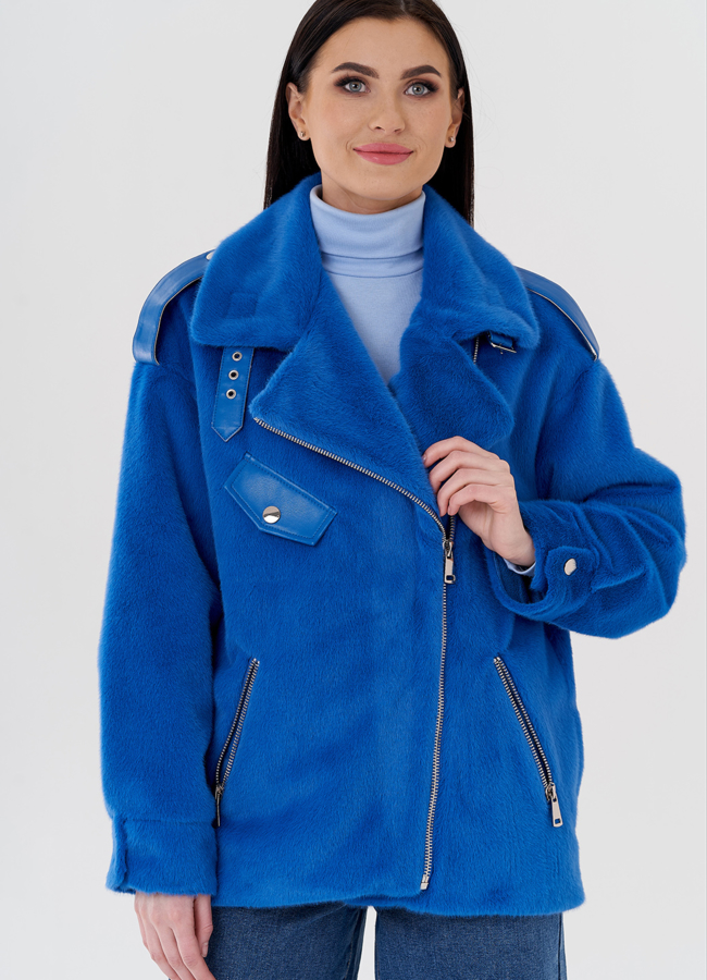 Женское укороченное пальто 