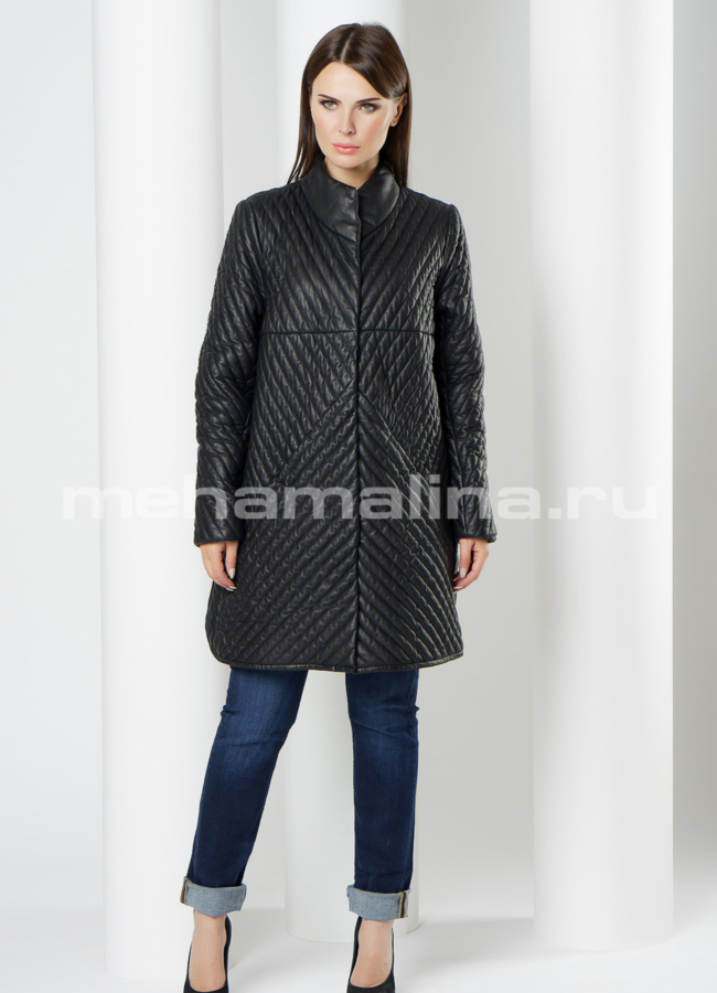 Френч из натуральной кожи модель № K-446 универмаг малина