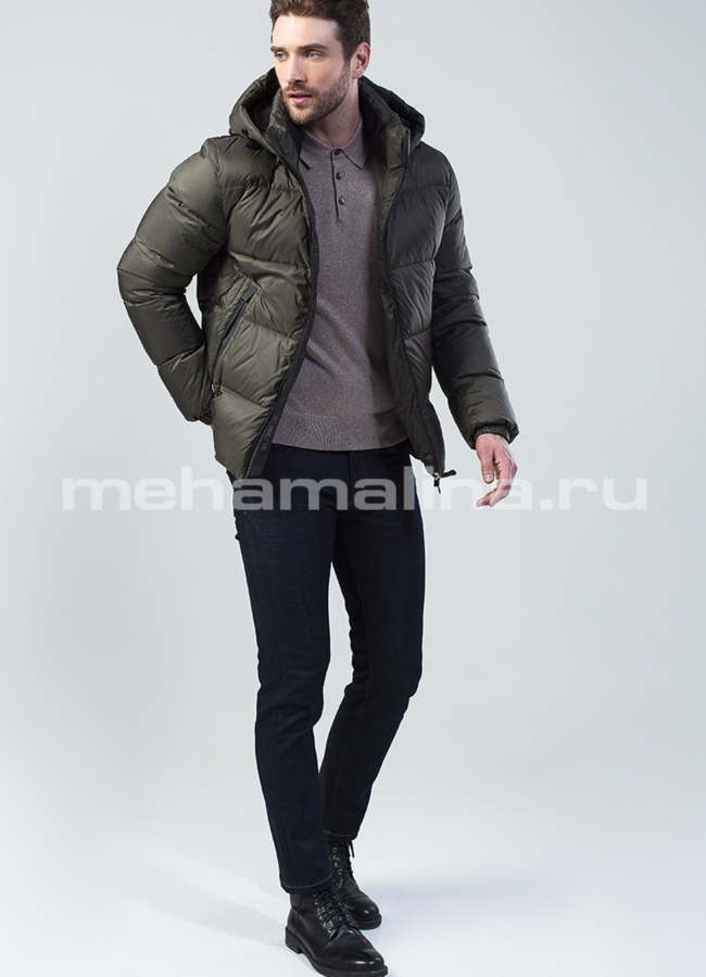 Зимняя куртка мужская  модель № КМ-51 универмаг малина