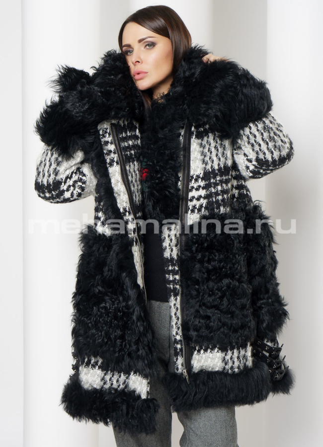 Зимнее пальто malina siberian wear модель № 87362 универмаг малина