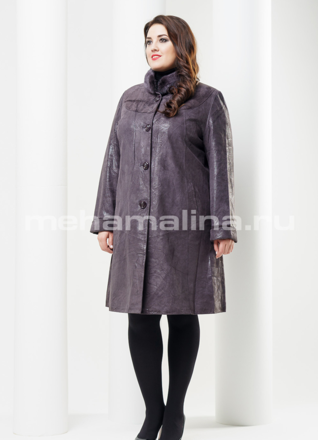 Плащ на пуговицах модель № K-293 в рассрочку