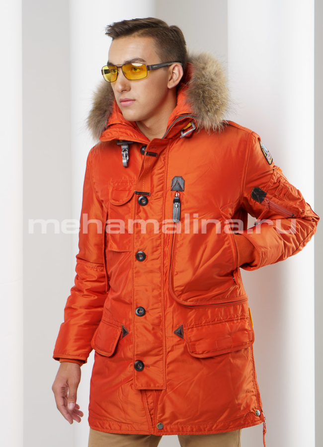 фото Пуховик удлиненный модель № KM-11