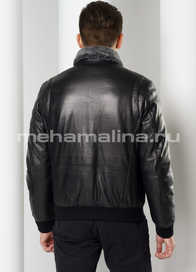 Пуховик на резинке модель № ПМ-100 в кредит