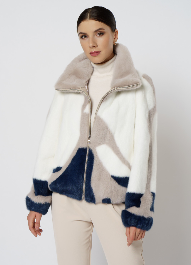 Куртка из норки модель № 1213 универмаг малина