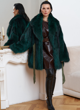 Шуба из енота летучая мышь Шуба из енота летучая мышь