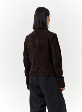 Женская куртка из натуральной замши