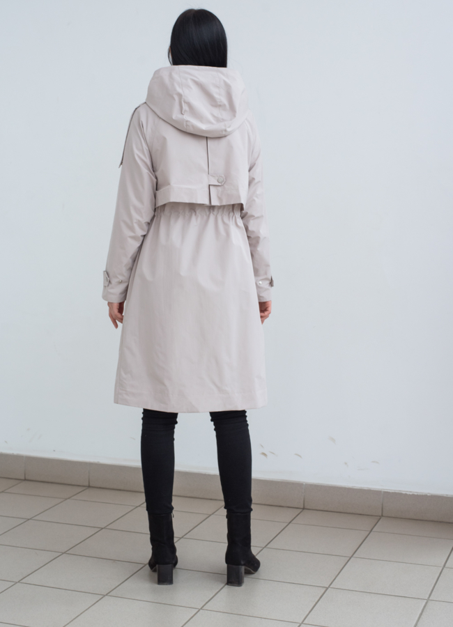 Парка женская с капюшоном  модель № 22768 универмаг малина