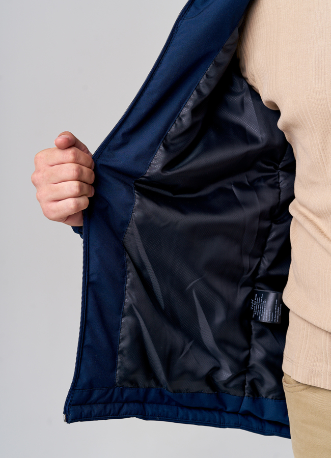 Куртка утепленная с капюшоном модель № MC-159-02 универмаг малина