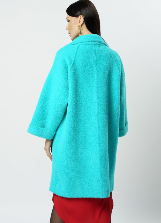 Кардиган в бирюзовом цвете модель № 990 в кредит