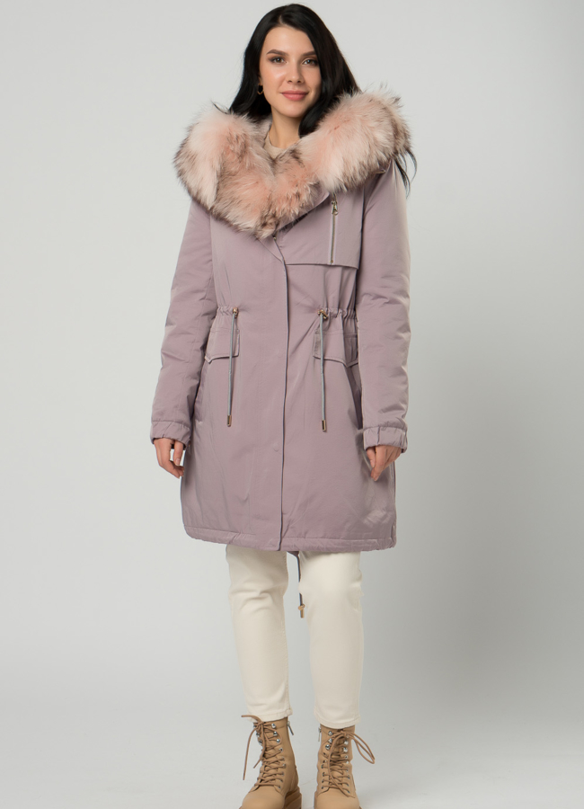 фото Парка с мехом из енота модель № 73392