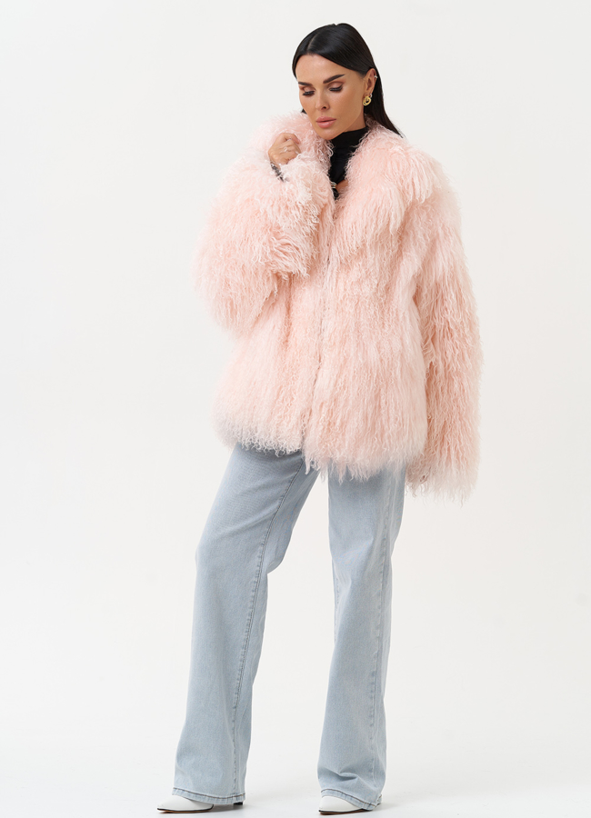 Женская шуба из меха ламы модель № 31039 универмаг малина Женская шуба из меха ламы модель № 31039 универмаг малина