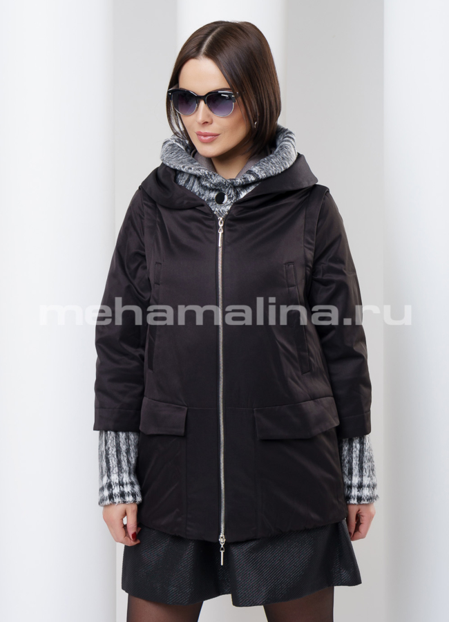 Куртка модель № PK-13 меха малина