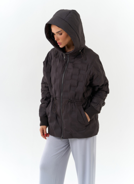 Женская куртка с капюшоном