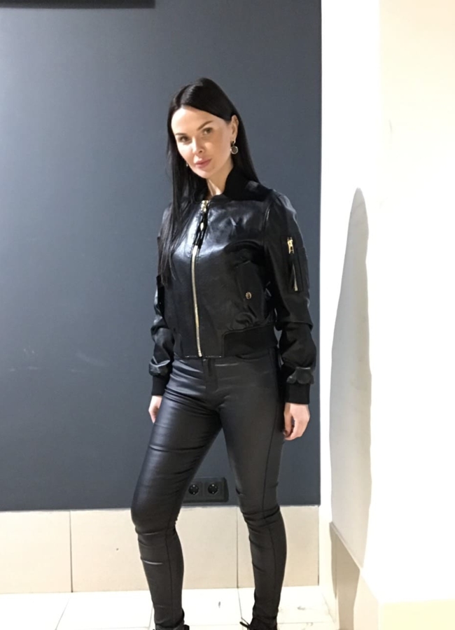 Куртка из эко кожи  модель № 125 в кредит