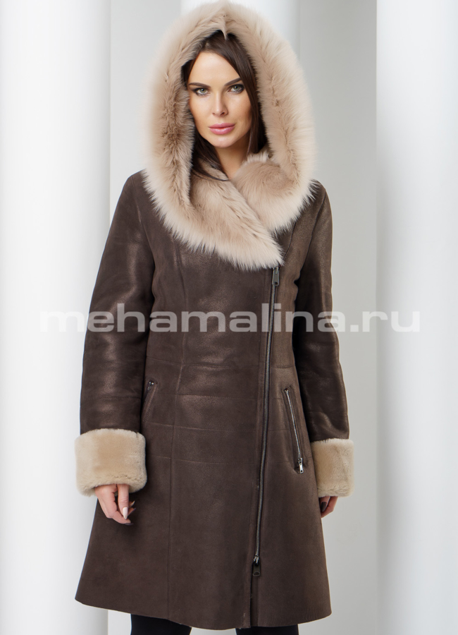 Дубленка  модель № D-189 универмаг малина