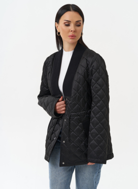 Женская утепленная стеганая куртка