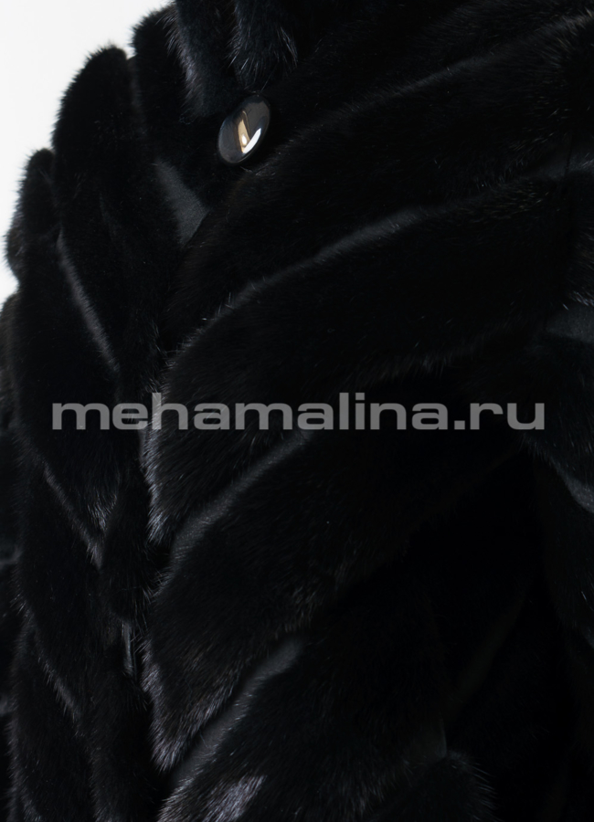 Норковый жакет модель № M-151 универмаг малина