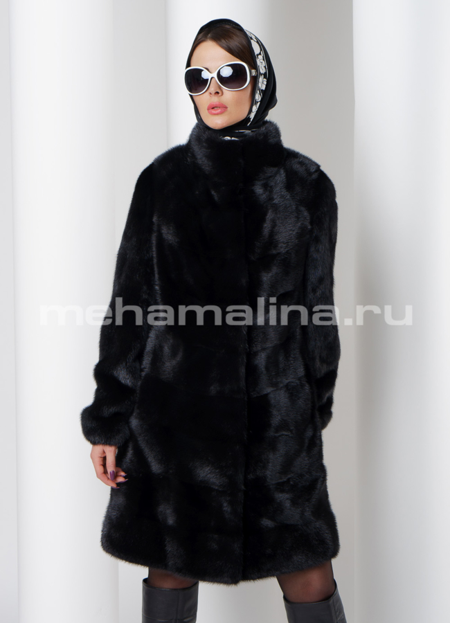 фото Шуба из скандинавской норки модель № S-521