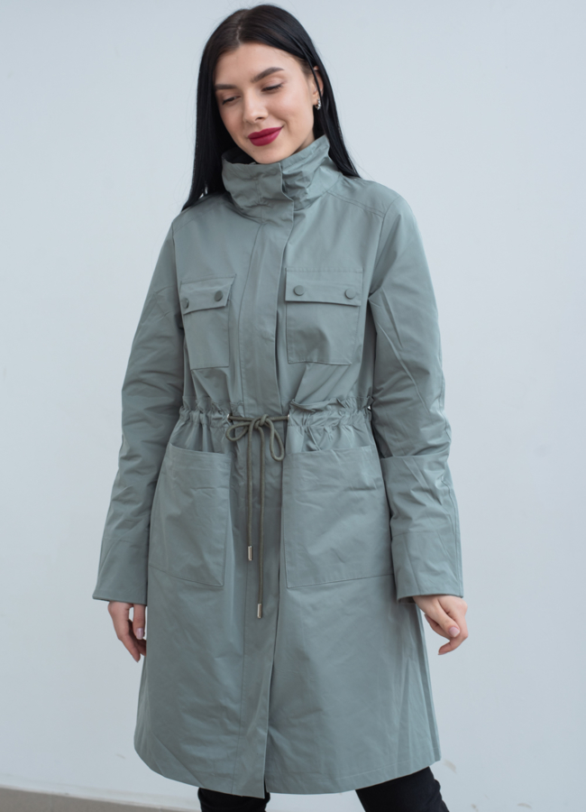 Плащ женский  модель № 22872 универмаг малина