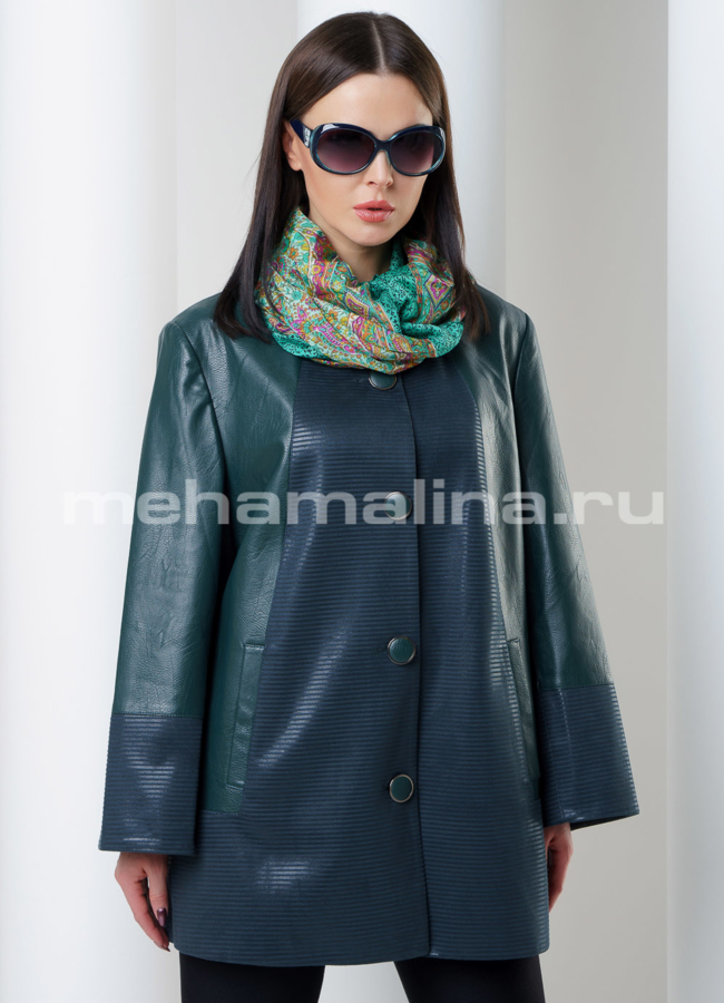 Куртка из эко кожи модель № K-365 универмаг малина