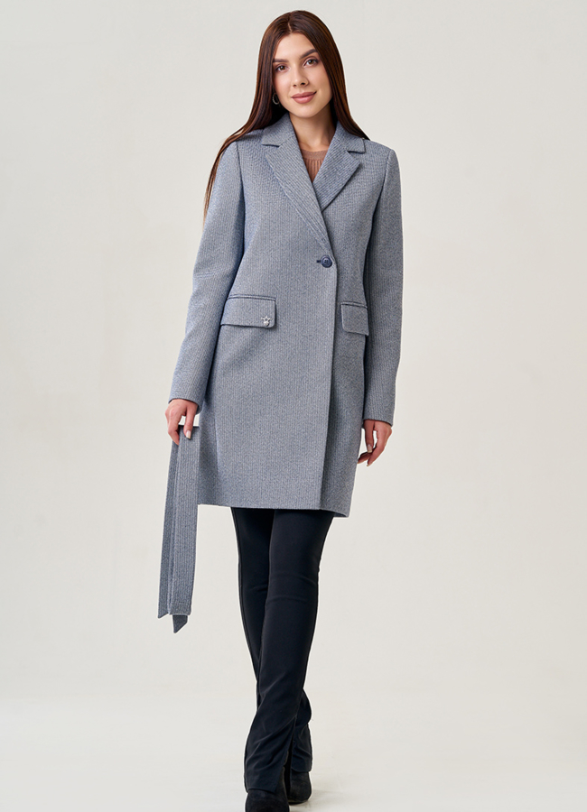 Женское пальто средней длины модель № 22950 в рассрочку