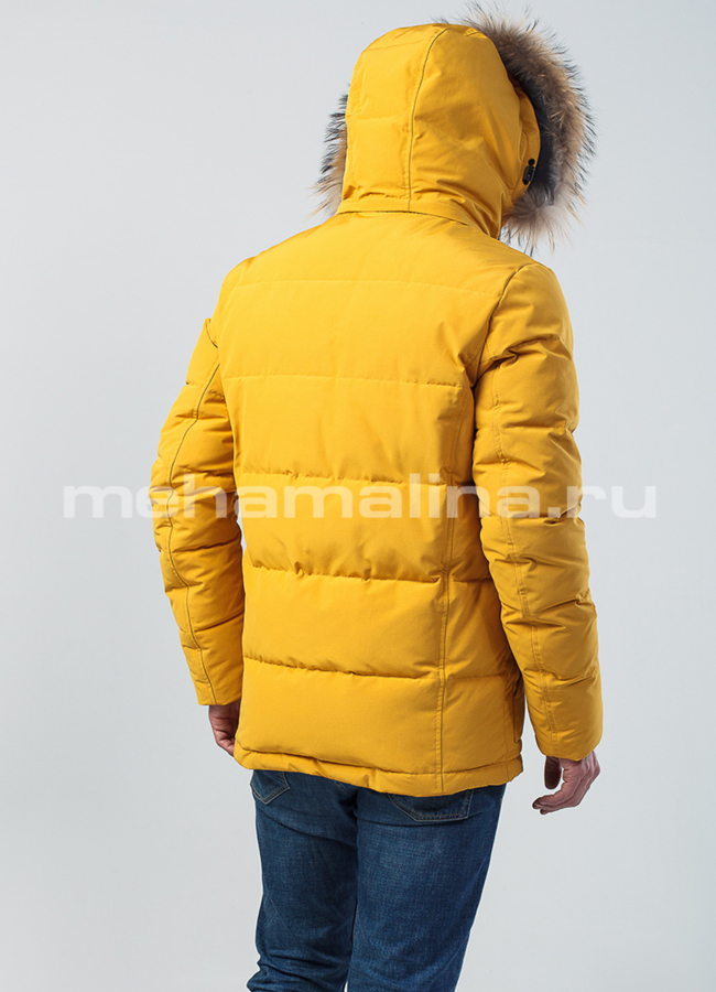 фото Пуховик мужской на биопухе модель № КМ-41