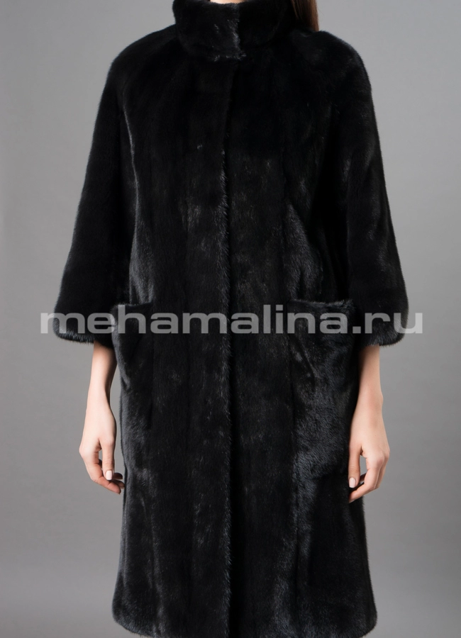 Норковая шуба  модель № S-665 в кредит