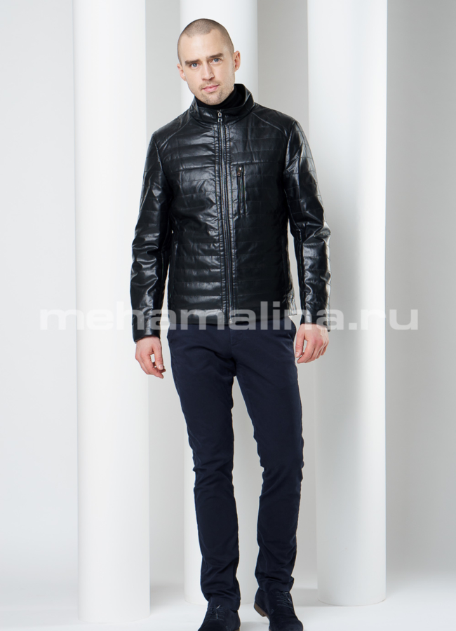 Куртка из эко кожи модель № KP-201 в рассрочку