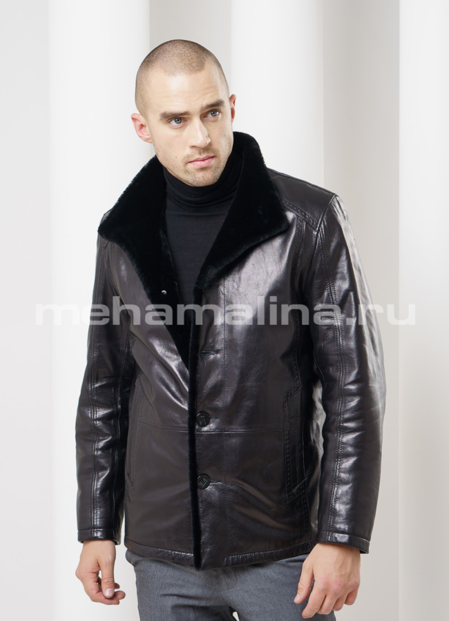 фото Дубленка мужская модель № DM-88