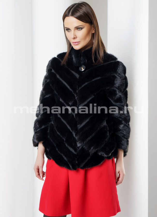 фото Норковый жакет модель № M-151