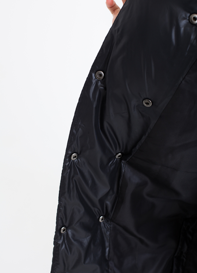 Плащ черного цвета модель № 7559 универмаг малина