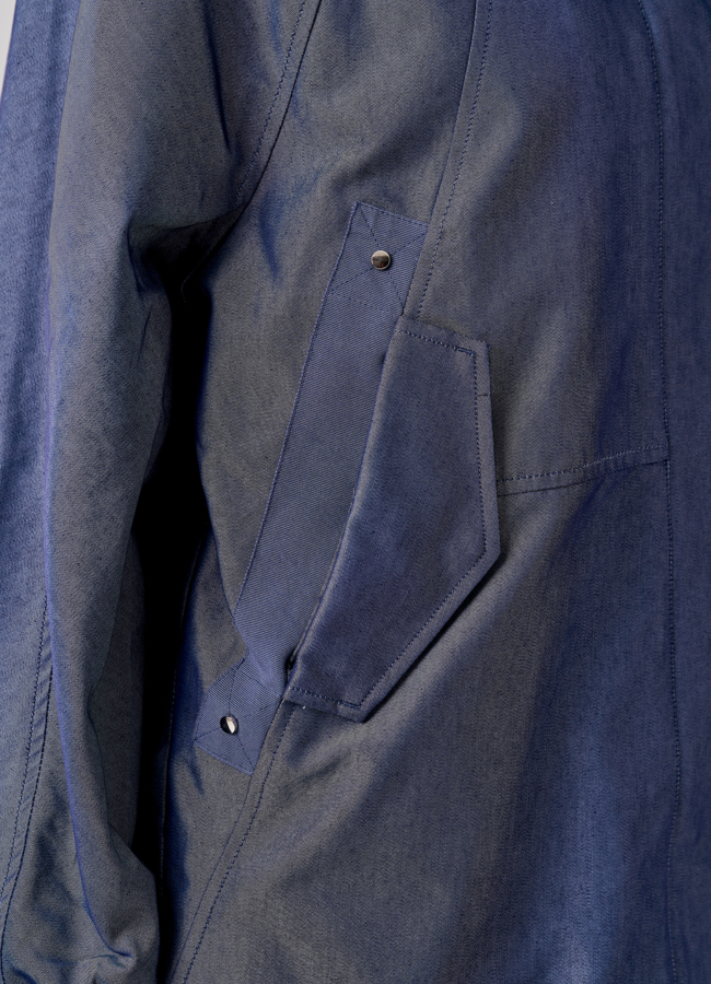 Ветровка женская синего цвета модель № T4F W9638 универмаг малина