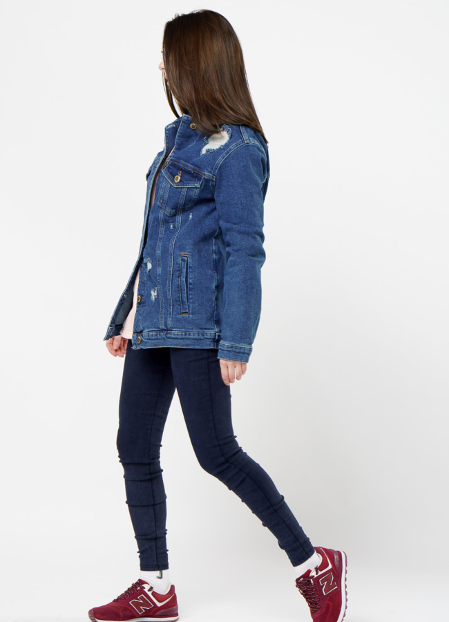 Куртка джинсовая  модель № 362 универмаг малина