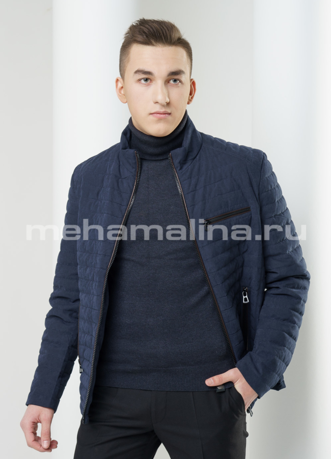 фото Мужская куртка строченая  модель № KP-119
