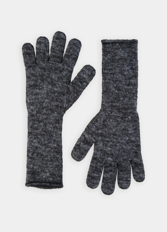 Перчатки модель № А-121 меха малина