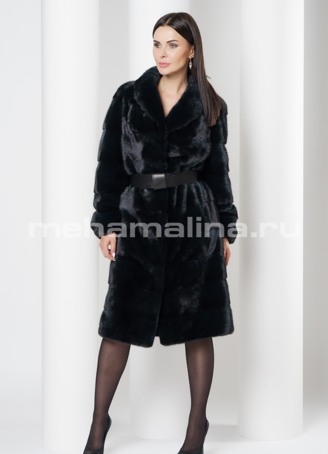Норковая шуба модель № S-712 в рассрочку