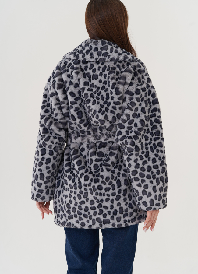 Полупальто женское с английским воротником  модель № 25762 универмаг малина