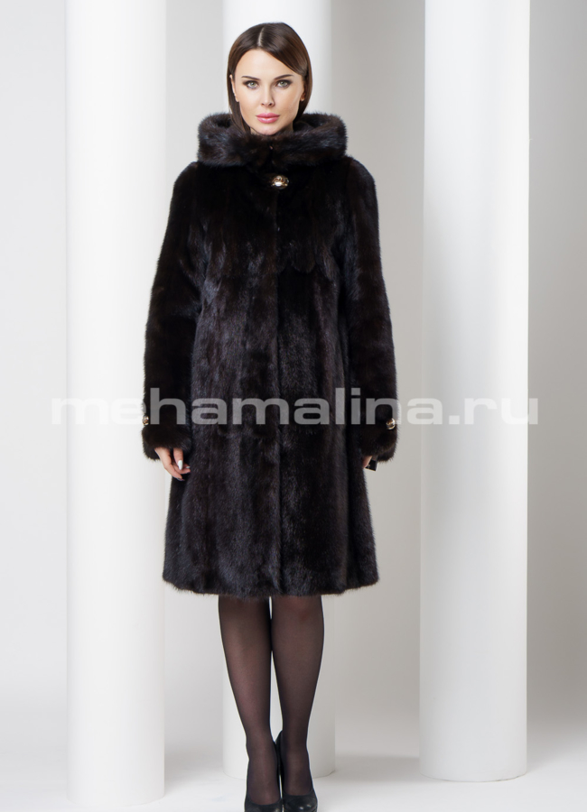 Шуба норка модель № S-567 в кредит