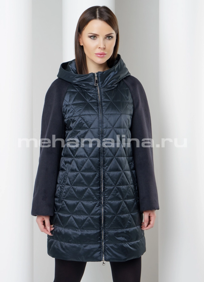 Куртка комбинированная  модель № PK-65 универмаг малина