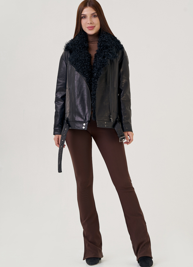 Куртка женская из натуральной кожи модель № 23263 универмаг малина