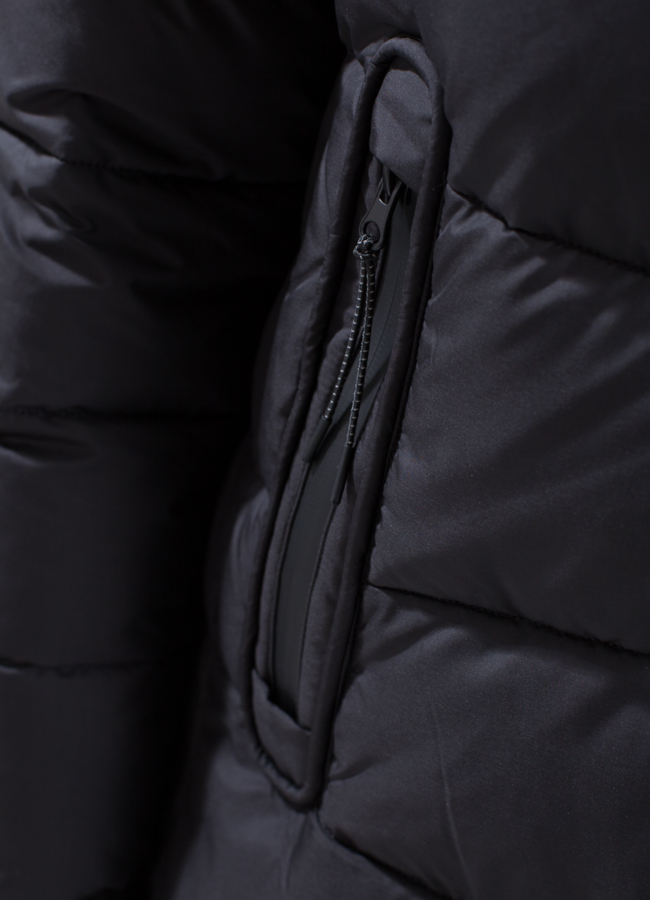 Пуховик женский на биопухе модель № П-355 в рассрочку