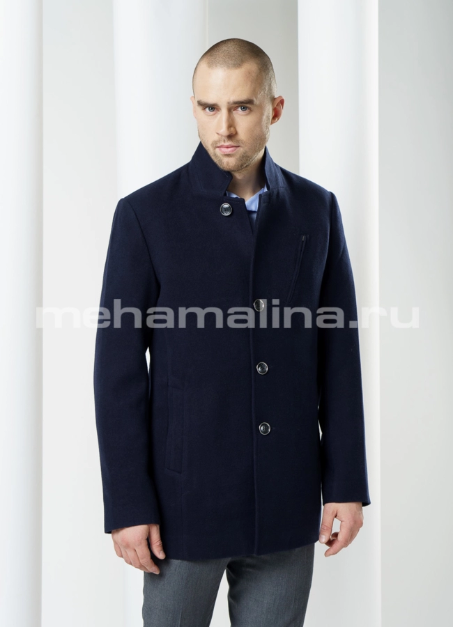 фото Пальто, цвет синий модель № PK-6