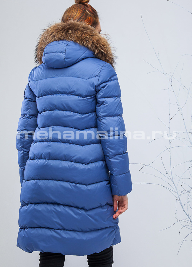фото Пуховик с мехом модель № П-178