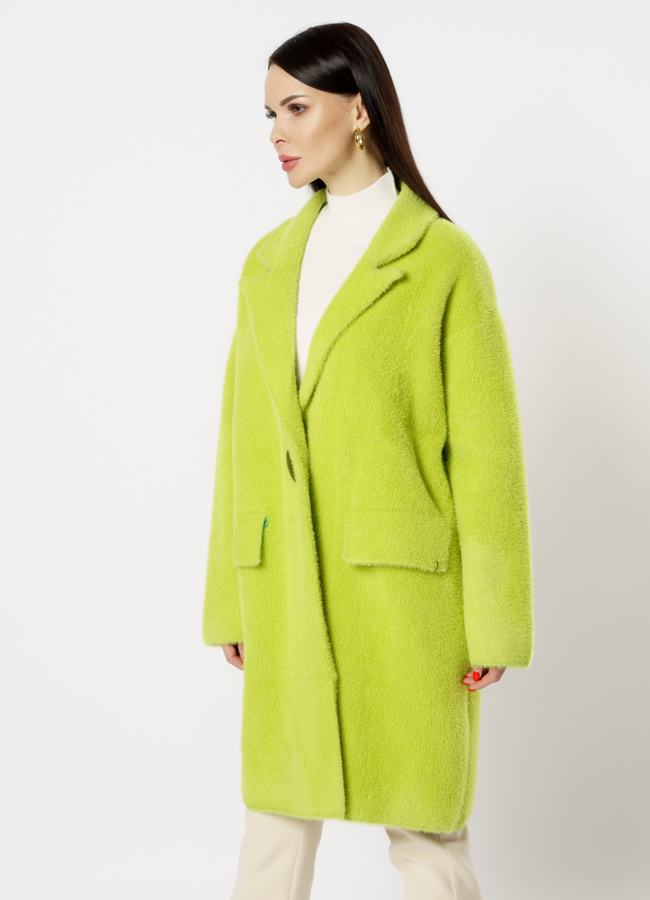 Кардиган салатового цвета модель № 18309 универмаг малина