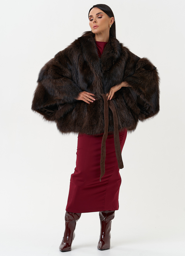 Женская шуба из меха канадского енота модель № 31086 универмаг малина Женская шуба из меха канадского енота модель № 31086 универмаг малина